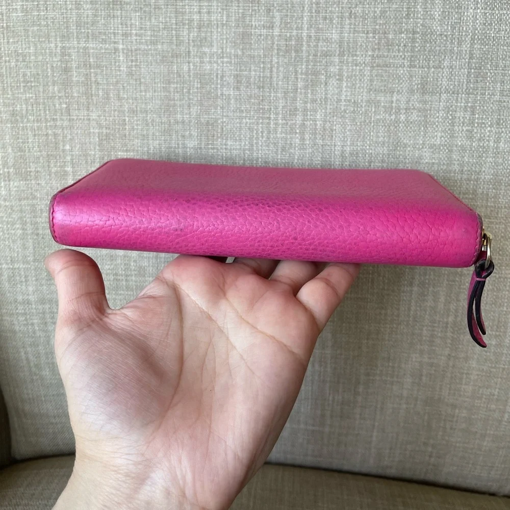 Authentic Gucci GG long zip all around long wallet 456117.584046. - Picture 11 of 14